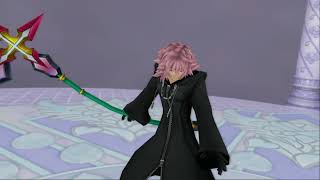 KH2 FM  Data Marluxia Battle Critical Mode [upl. by Eugenia]