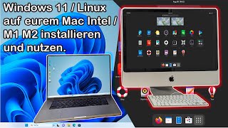 Windows 11 oder Linux auf dem Mac M1 M2  Intel nutzen mit Parallels Desktop 19 [upl. by Hizar438]