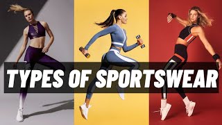 Types of Sports Wear for Women [upl. by Silas501]