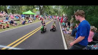 Brooklet Peanut Festival Kids Pedal Tractor Race 3 [upl. by Rorry]