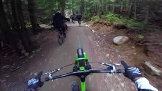 PARTY LAPS ON ALINE AND DIRT MERCHANT  WHISTLER BIKE PARK 2018 [upl. by Karon]