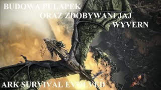 ZDOBYWANIE JAJ WYVERN ORAZ BUDOWA PUŁAPKI NA WYVERNY ARK SURVIVAL EVOLVED [upl. by Messab]