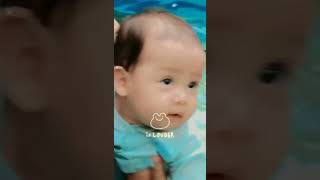 baby Annette swim [upl. by Sinnylg]