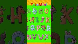 ABC Alphabet Song  Learn English ABC Alphabet  Nursery Rhymes  Kids Song  Tele Mini [upl. by Aidnic850]