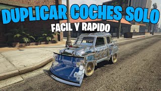 ¡AFTER PATCH DLC COMO DUPLICAR COCHES PLACAS LIMPIA SOLO SIN AYUDA MASIVO FACIL GTA V ONLINE [upl. by Geer112]