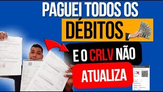 PORQUE MEU CRLV DIGITAL NÃO ATUALIZA  ATUALIZADO2022 [upl. by Thelma]