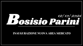 Bosisio Parini  Inaugurazione nuova area mercato [upl. by Athey]