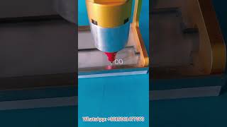 Watch Our Handheld Dot Peen Marking Machine Create Line Marking amp Dot Engraving on Sheet Metal [upl. by Danczyk]