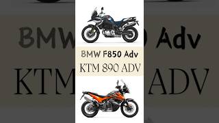 BMW F850 GS Adv vs KTM 890 Adv specs [upl. by Julian]