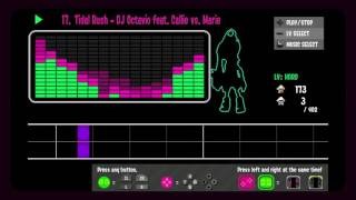 Splatoon 2 Rhythm Game  17 Tidal Rush Hard Mode Full Combo [upl. by Hara]