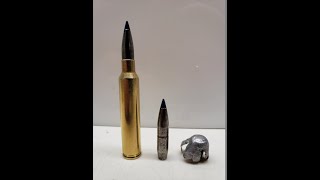 300 PRC Federal 200 gr Edege TLR ballistics gel test PT1 [upl. by Annahsad]