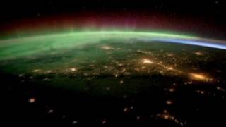 Nasa footage shows Northern Lights from space [upl. by Aracaj]