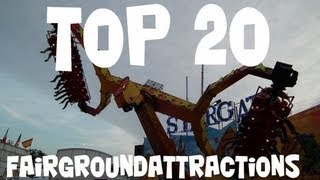 TOP 20 Fairgroundattractions Europe selected by Xtremeridesnl [upl. by Farrish]