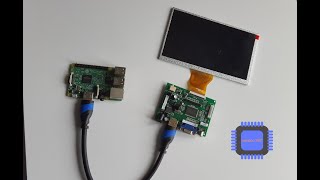 Raspberry Pi Display Waveshare [upl. by Nnyletak436]