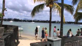 Mauritius Hotel Veranda Grand Baie Grand Baie Nordwesten Mauritius Strand Palmen Meer Wasser [upl. by Flodnar]