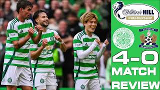 CHAMPIONS ELECT CELTIC 40 KILMARNOCK  SCOTTISH PREMIERSHIP  MATCH REVIEW [upl. by Sonstrom]