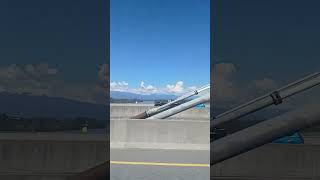 Crossing over Port Mann Bridge [upl. by Seaver]