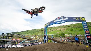 Pro Motocross 450 Class Highlights  Thunder Valley National 2023 [upl. by Sallyanne]