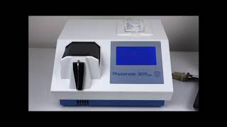 How to perform a software update Photometer 5010 V5 [upl. by Bonina870]