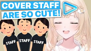 Iroha Finds Out How Cute Covers Staff Can Be Kazama Iroha  Hololive Eng Subs [upl. by Cohleen]