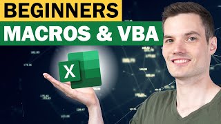 Excel Macros amp VBA  Tutorial for Beginners [upl. by Llecrup286]