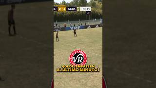 GOL DEL EMPATE EN EL ÚLTIMO MINUTO DE VILLA ROSA [upl. by Bremser]