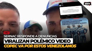 3 venezolanos que trabajan en COPEC viralizan video y ahora SERNAC pide aclaración Chile [upl. by Christis992]