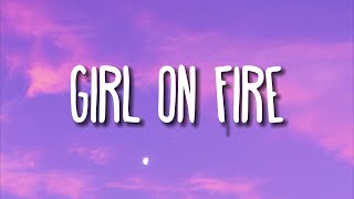 Alicia Keys  Girl on Fire Lyrics [upl. by Abbate]