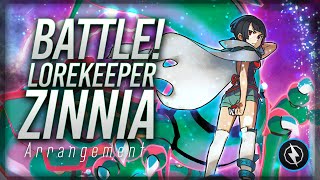 Battle Lorekeeper Zinnia Arrangement ► Pokémon Omega Ruby amp Alpha Sapphire [upl. by Alfreda]