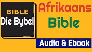 Die Bybel Afrikaans Audio BibleeBook  Study Tools Commentary Dictionary Index Parallel Movies [upl. by Stilu176]