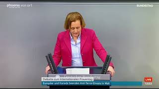 AfD Beatrix von Storch hetzt homophob gegen Tessa Ganserer  Bundestag 17022022 NoAfD [upl. by Rotow976]