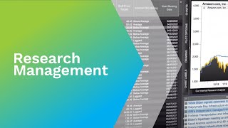 FactSet  Research Management Solution [upl. by Airot]