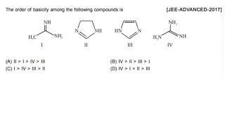 BASICITY OF AMINES JEE ADVANCED GOC22 [upl. by Siward240]