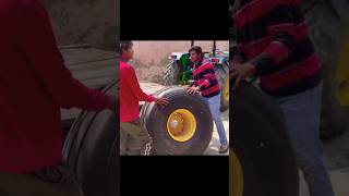 Jaat song jondeer tractor new tyres status video Nishu deshwal automobile jaatculture farming [upl. by Georgina]