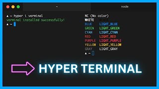 How to Install Hyper Terminal on Windows 2024 [upl. by Yednil384]