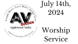 July 14th Worship Service [upl. by Fregger]