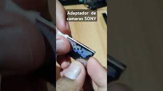 ✅🖥️ Adaptador de memoria para camaras SONY hardware software geek sony camara tecnologia [upl. by Dnamron]