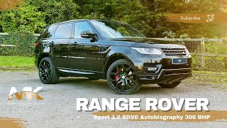 STUNNING Land Rover Range Rover Sport 30 SDV6 Autobiography Dynamic 5d 306 BHP [upl. by Coffeng]