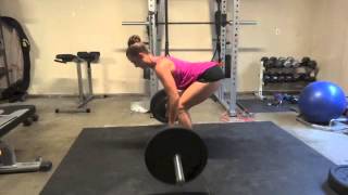 Get Glutes Quick Demo Pendlay row [upl. by Cha]