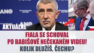 Fiala se SCHOVAL po Babišově NEČEKANÉM VIDEU Kolik dlužíš Čechu [upl. by Griff110]