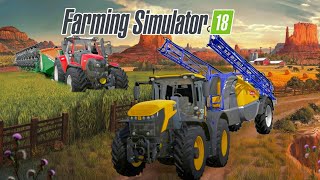 Fs 18 Sowing Wheats In All Fields amp Use Fertilizer  Fs18 Gameplay  Farming Simulator 18 Timelapse [upl. by Adaha]