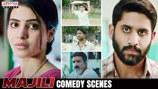 Majili Movie Ultimate Comedy Scenes  Hindi Dubbed Movies  Naga Chaitanya Samantha  Aditya Movies [upl. by Jovitah]