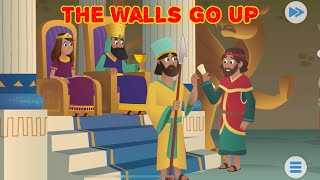 The Walls Go Up  Bible for Kids [upl. by Yeleak]