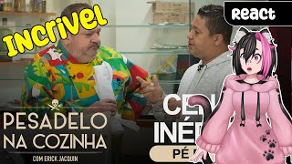 Pé de Fava  Pesadelo na cozinha  React Desu [upl. by Yrak]