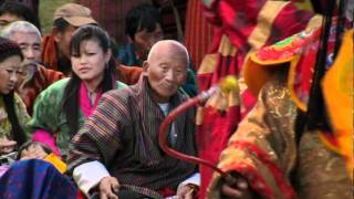 Jampey Lhakhang Drup Tsechu [upl. by Aleunam]