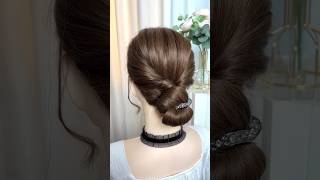 hairstyle simple shorts hairhacks hairstyle [upl. by Pris]