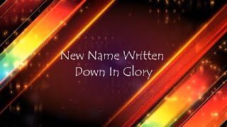 NEW NAME WRITTEN DOWN IN GLORY Charity Gayle ft David Gentiles LYRICS [upl. by Solokin]