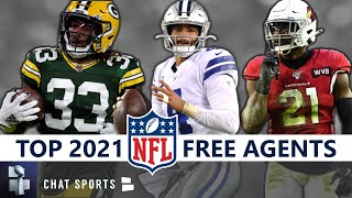 Top 20 NFL Free Agents In 2021 [upl. by Einahteb178]