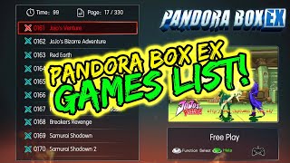 3A Pandora Box EX 3300 Games  Full Games List [upl. by Elletnuahc809]