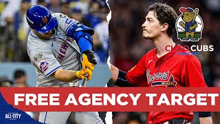 Who realistically should the Chicago Cubs target in MLB free agency  CHGO Cubs Podcast [upl. by Aziaf]